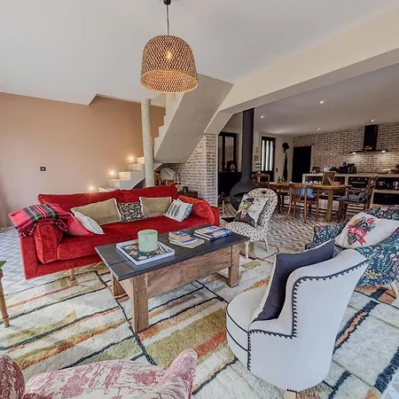 Charmante Maison De Avec Vue Sur Le Donjon Avec Wifi Et Jardin * Gouffern en Auge