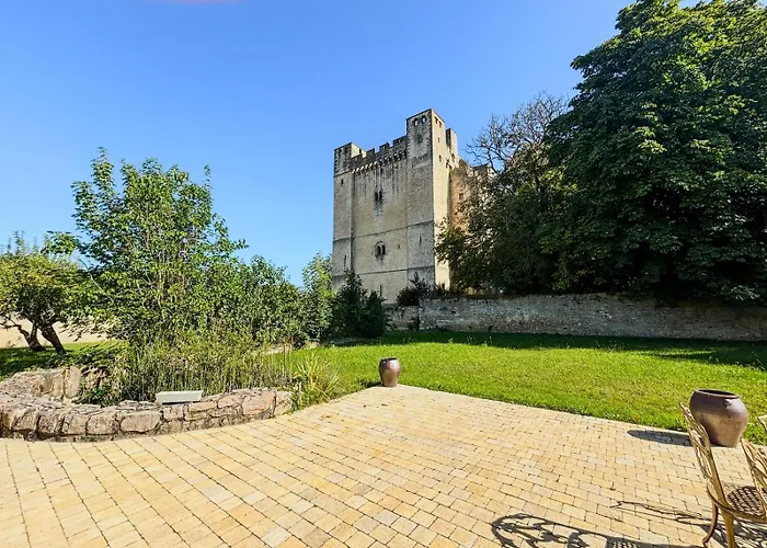 Holiday home Charmante Maison De Avec Vue Sur Le Donjon Avec Wifi Et Jardin