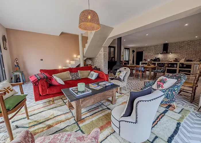 Charmante Maison De Avec Vue Sur Le Donjon Avec Wifi Et Jardin * Gouffern en Auge